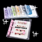 Nails Binder & Double-Sided Nail Stickers